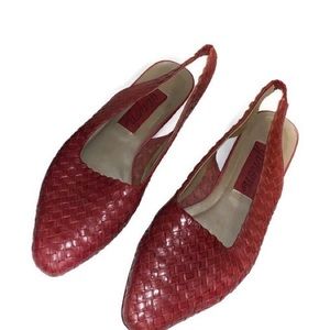 Genon | Brown Woven Sandals